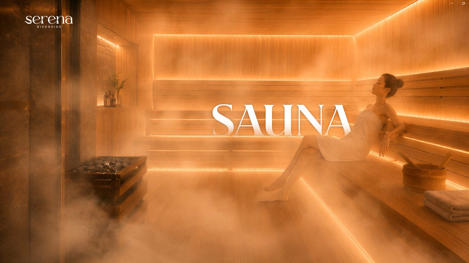Phòng Sauna Serena Riverside