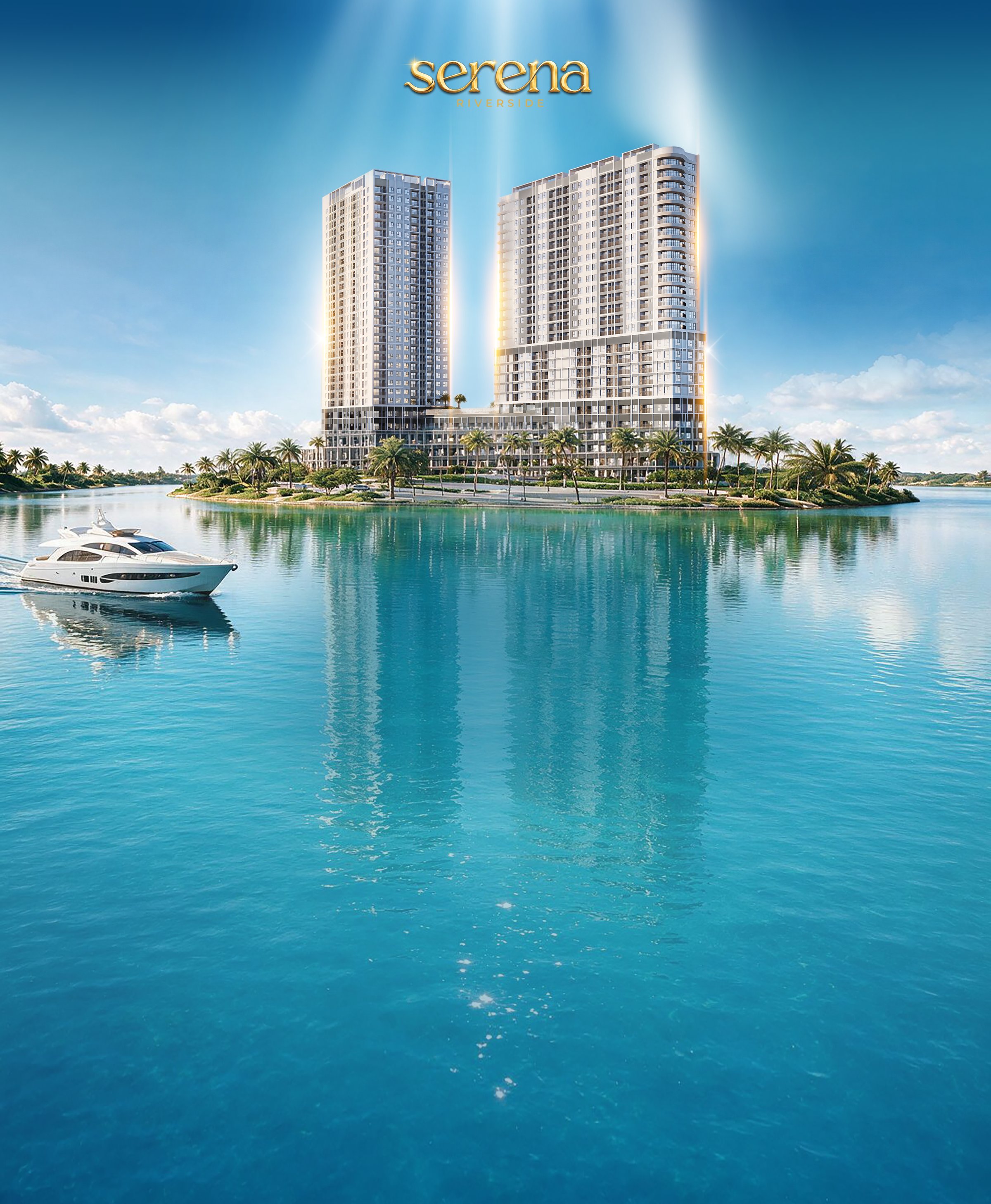 Phối cảnh dự án Serena Riverside view sông Sài Gòn